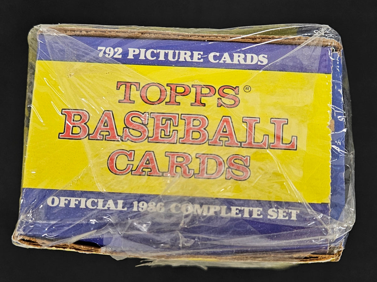 1986 Topps Baseball Factory Set Sealed