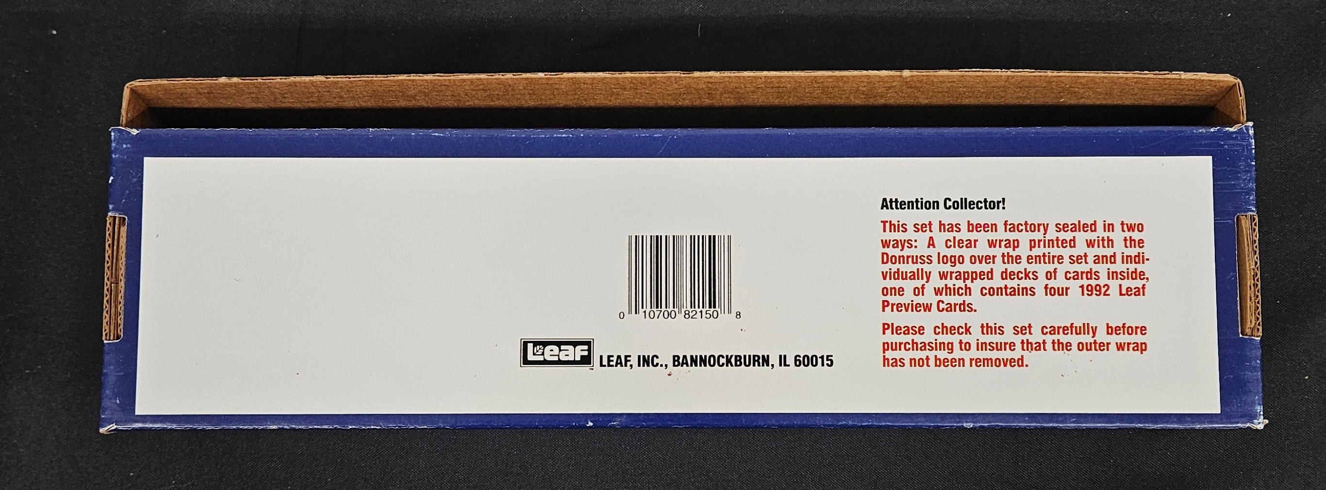 1992 Donruss Baseball Complete Factory Collector Set Sealed