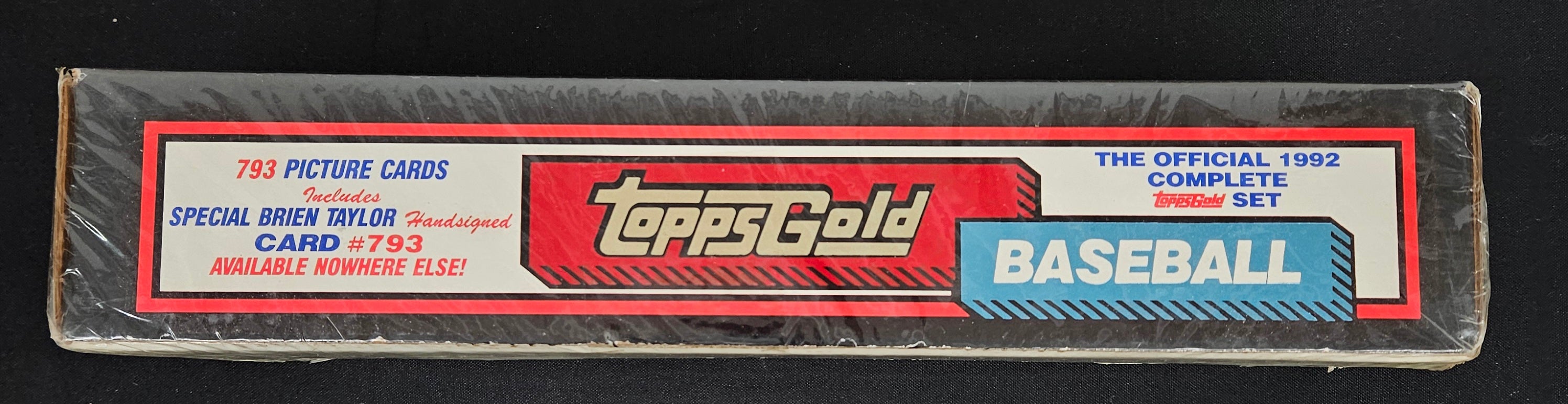 1992 Topps Gold Baseball Factory Sealed Set