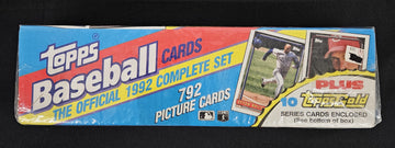 1992 Topps Baseball Complete Factory Set Sealed