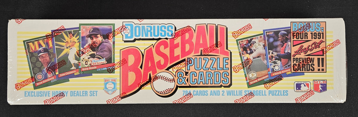 1991 Donruss Baseball Complete Hobby Dealer Factory Set Sealed