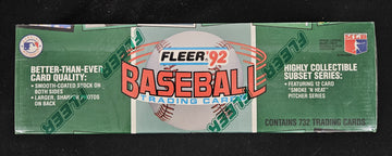 1992 Fleer Baseball Factory Set Sealed