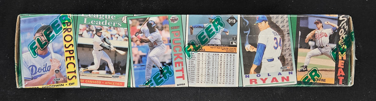1992 Fleer Baseball Factory Set Sealed