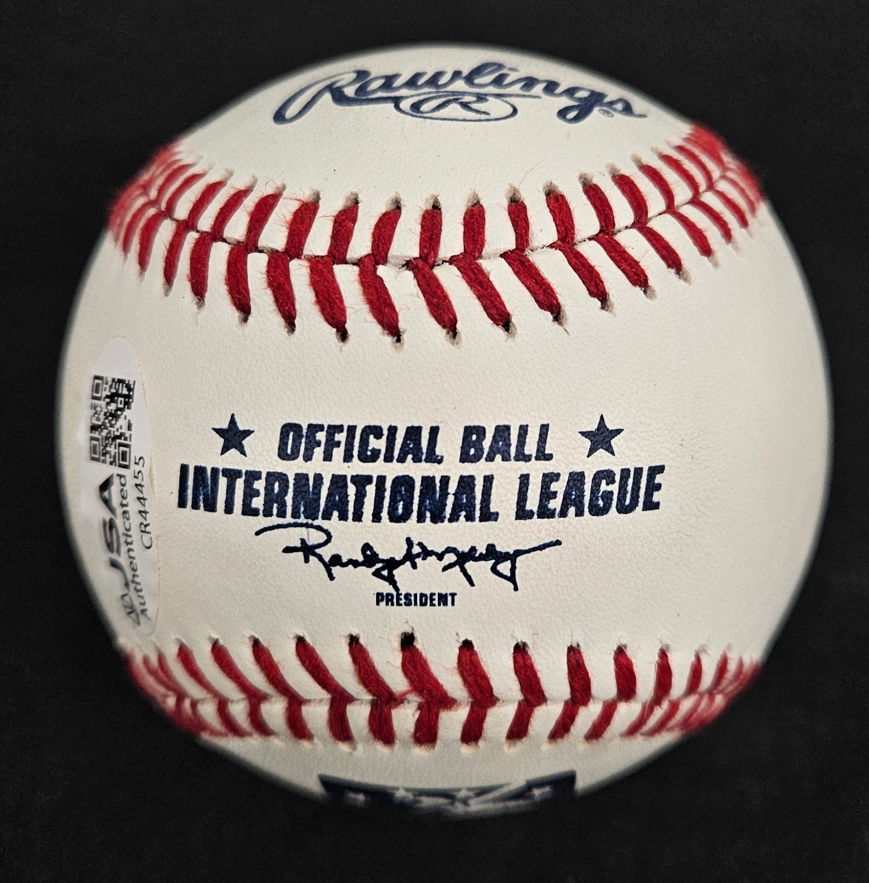 Al Kaline Signed Inscribed Autographed Rawlings OIL Baseball JSA Authentic
