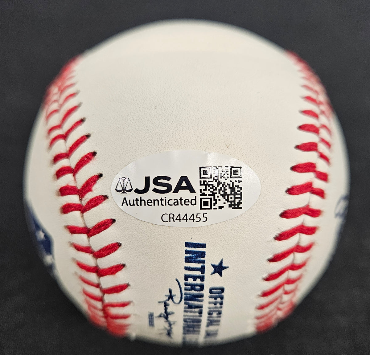 Al Kaline Signed Inscribed Autographed Rawlings OIL Baseball JSA Authentic