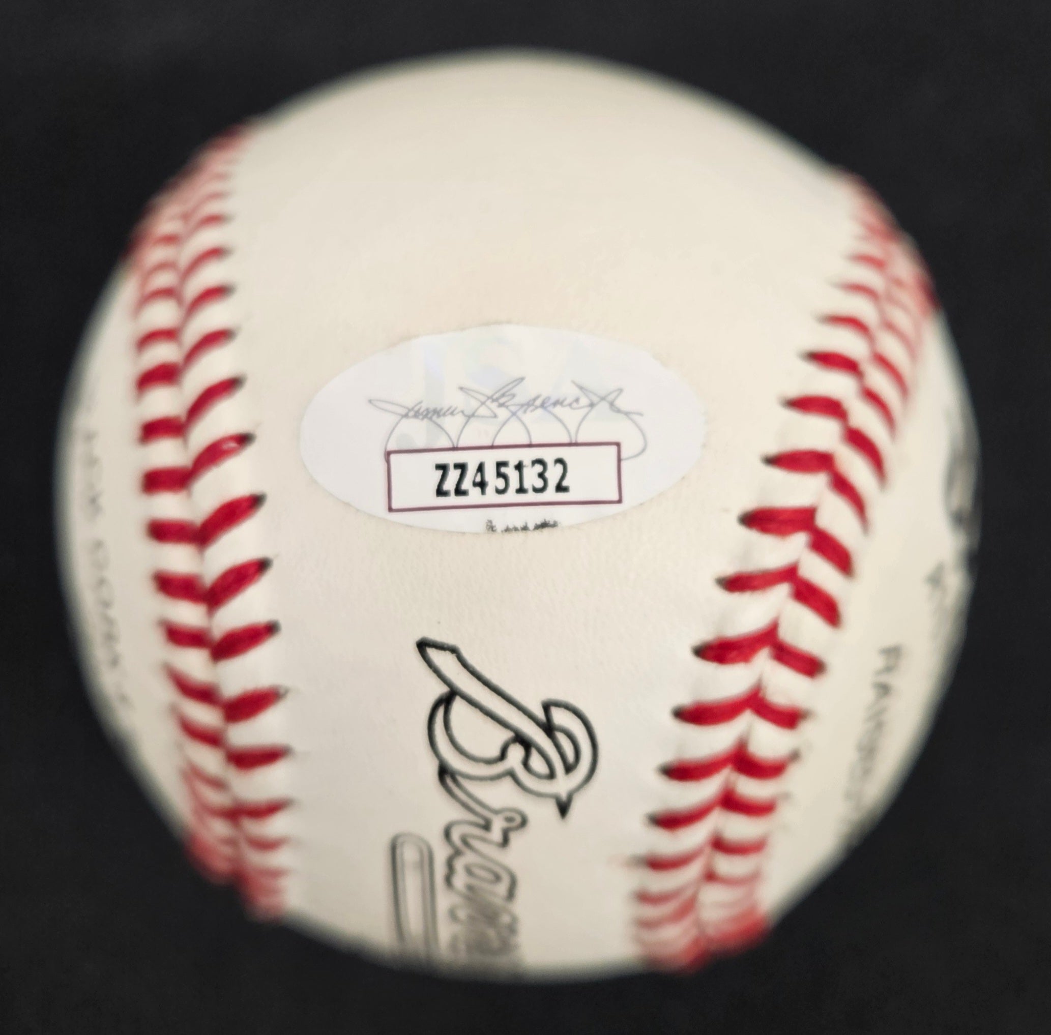 Hank Aaron Signed Autographed Wilson Baseball JSA Authentic
