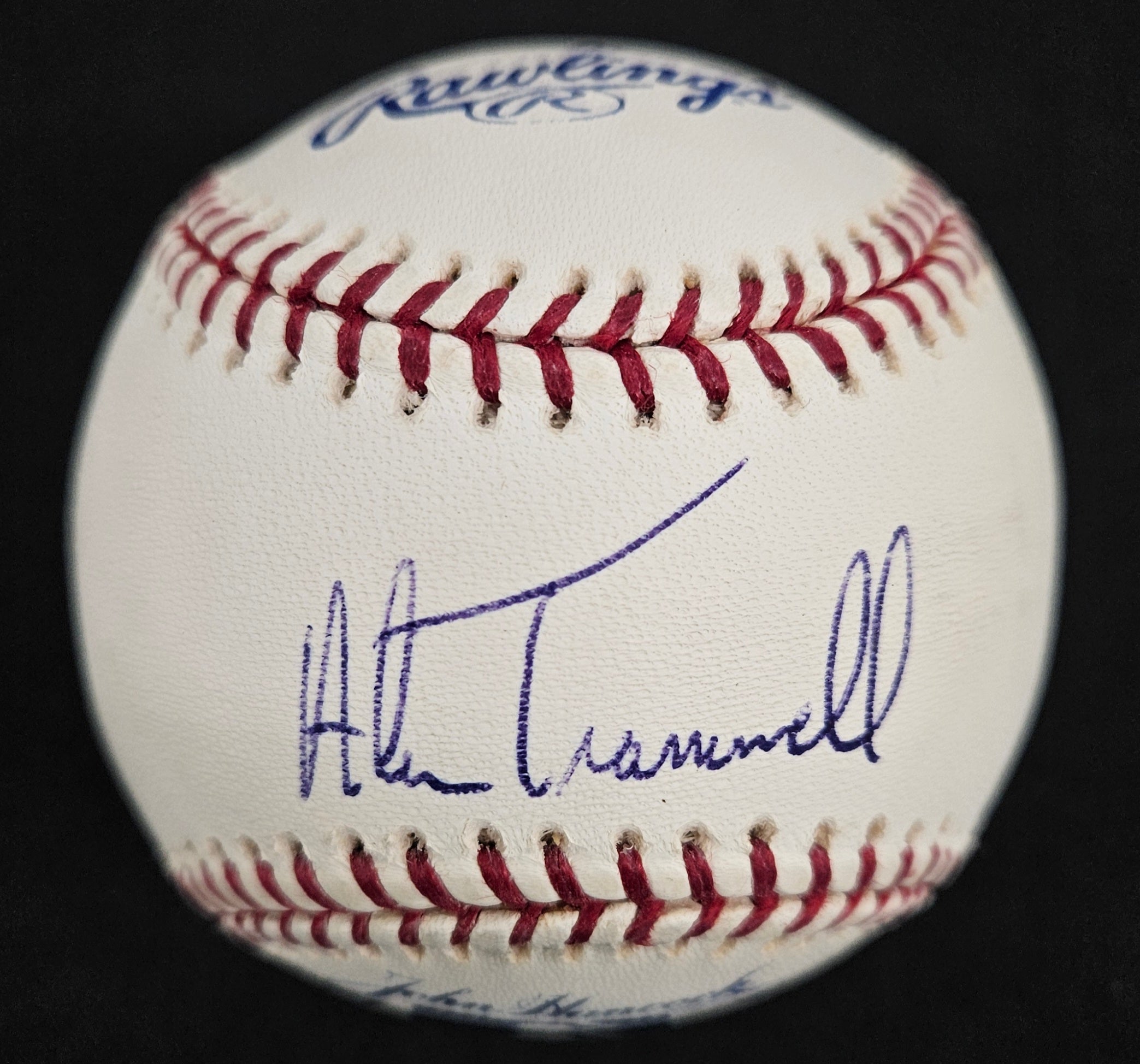 Al Kaline/Alan Trammell Signed Autographed Rawlings Baseball JSA Authentic