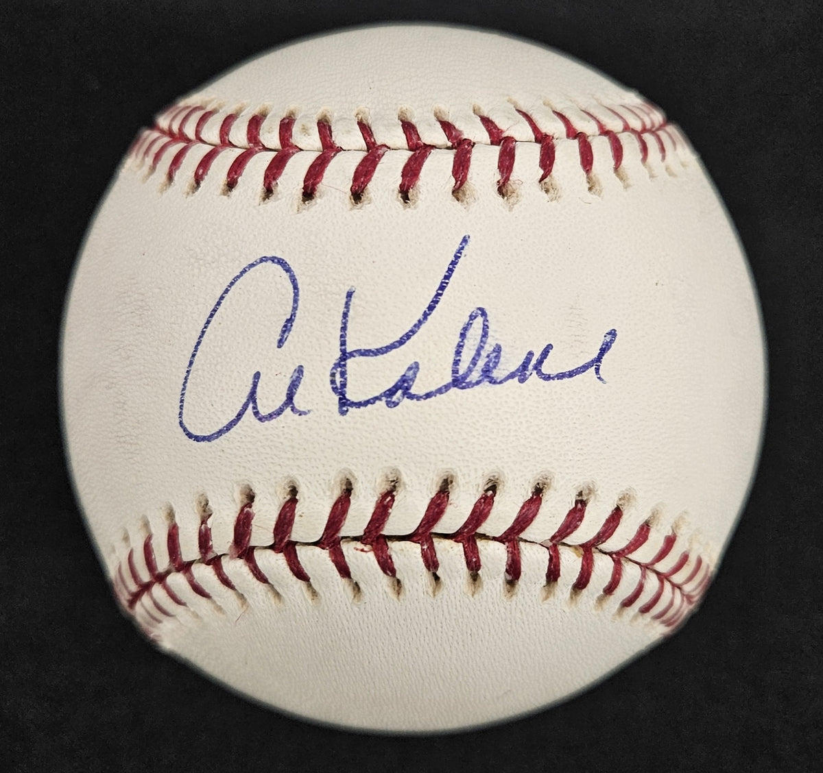 Al Kaline/Alan Trammell Signed Autographed Rawlings Baseball JSA Authentic