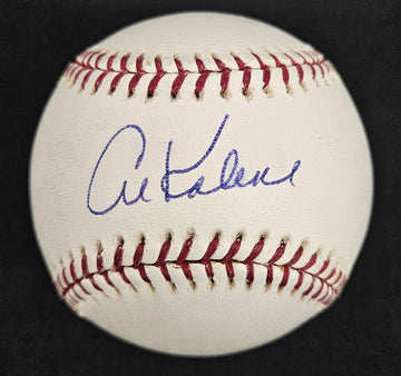 Al Kaline/Alan Trammell Signed Autographed Rawlings Baseball JSA Authentic