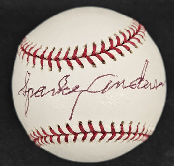 Sparky Anderson Signed Autographed Rawlings Baseball JSA Authentic