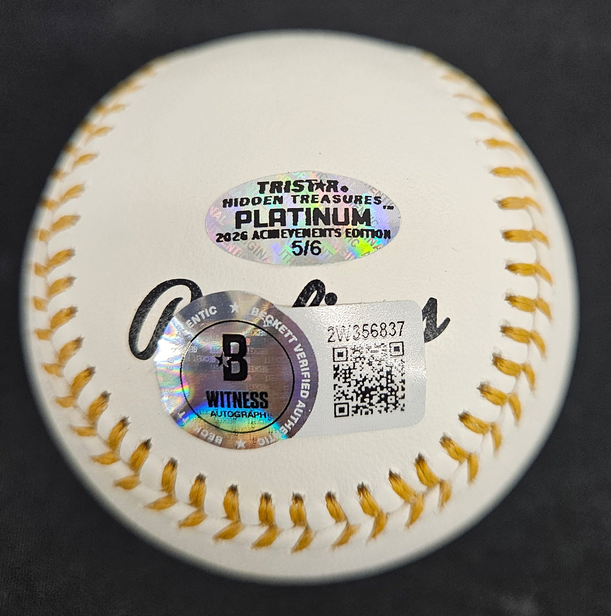 Andre Dawson Signed Autographed Rawlings Gold Glove Baseball Fanatics Authentic