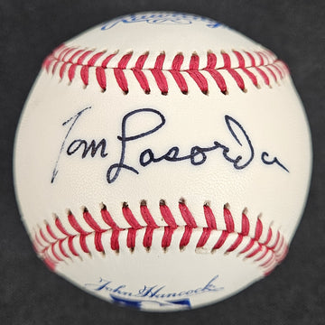 Tom Lasorda Signed Autographed Rawlings Baseball JSA Authentic