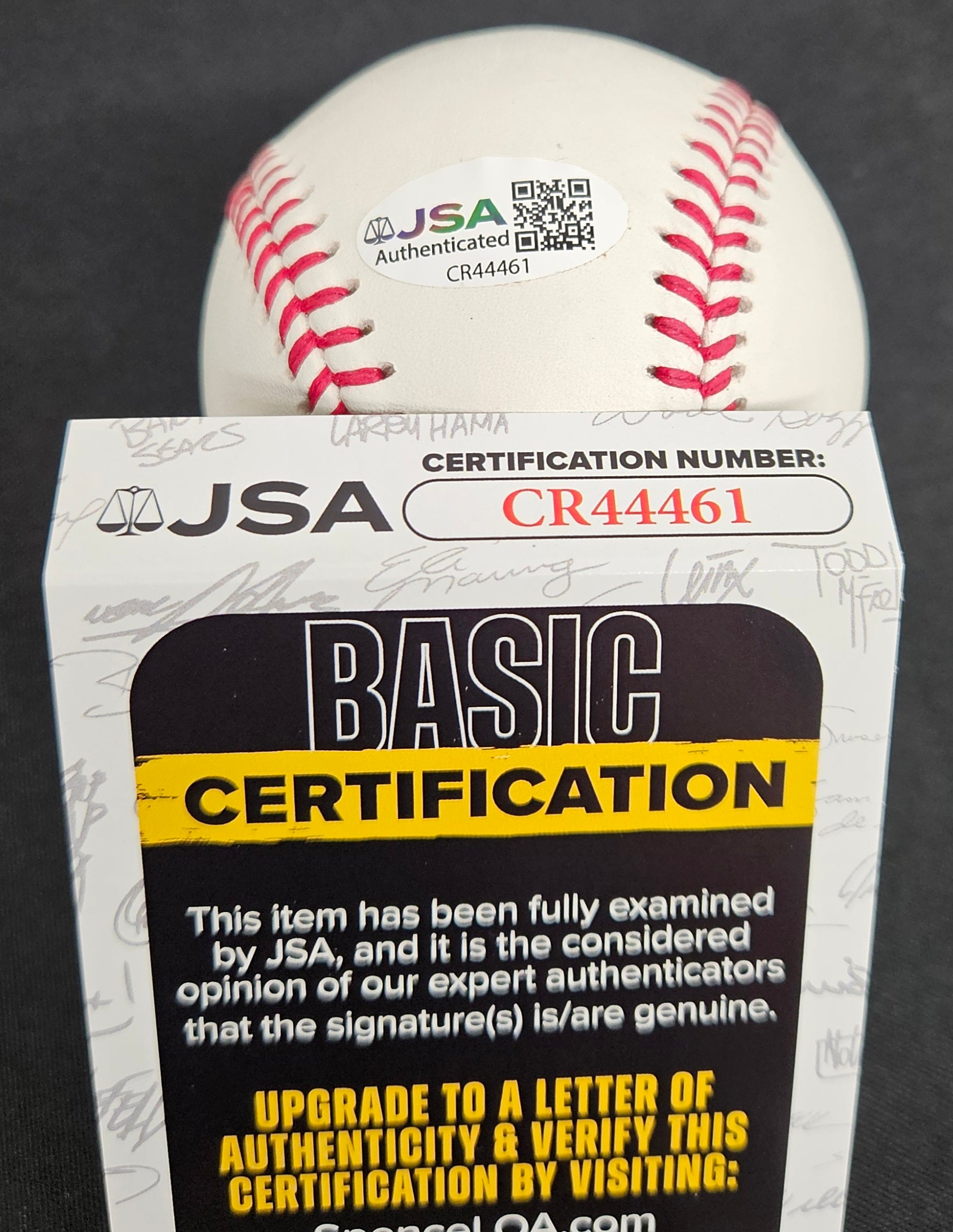 Tom Lasorda Signed Autographed Rawlings Baseball JSA *461