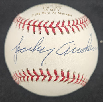Sparky Anderson Signed Autographed Rawlings OML Baseball 1/10 MLB COA