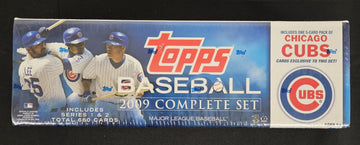 2009 Topps Series 1 & 2 W/ Cubs Pack Complete Factory Sealed Box