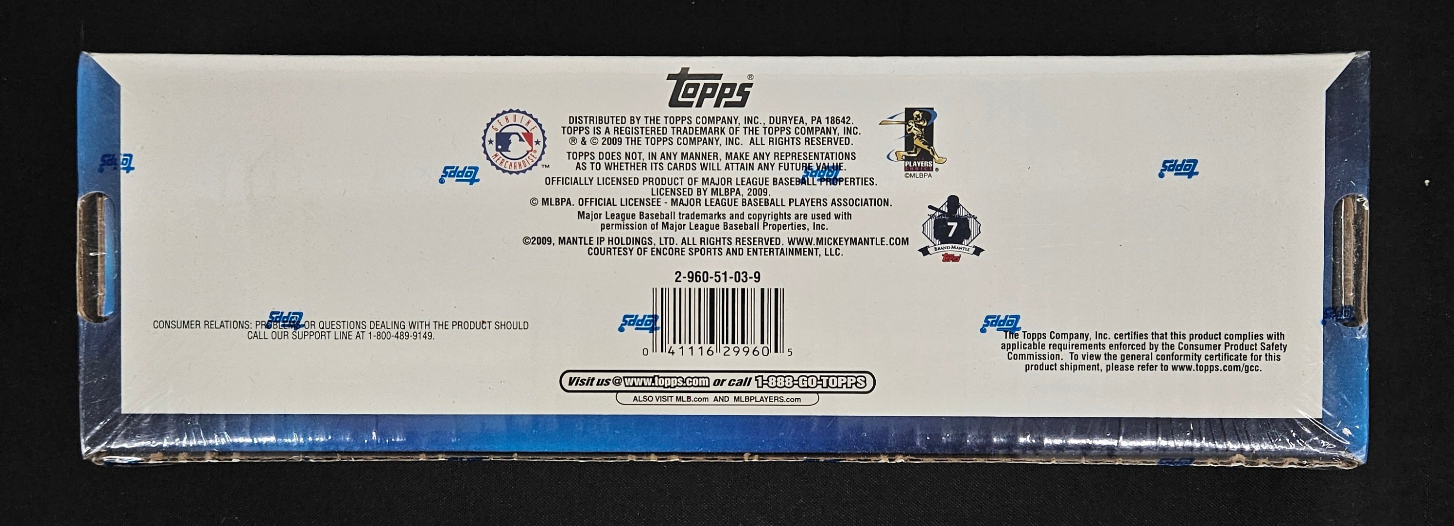 2009 Topps Series 1 & 2 W/ Cubs Pack Complete Factory Sealed Box