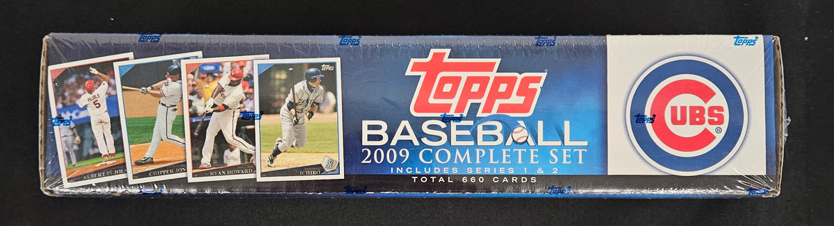 2009 Topps Series 1 & 2 W/ Cubs Pack Complete Factory Sealed Box