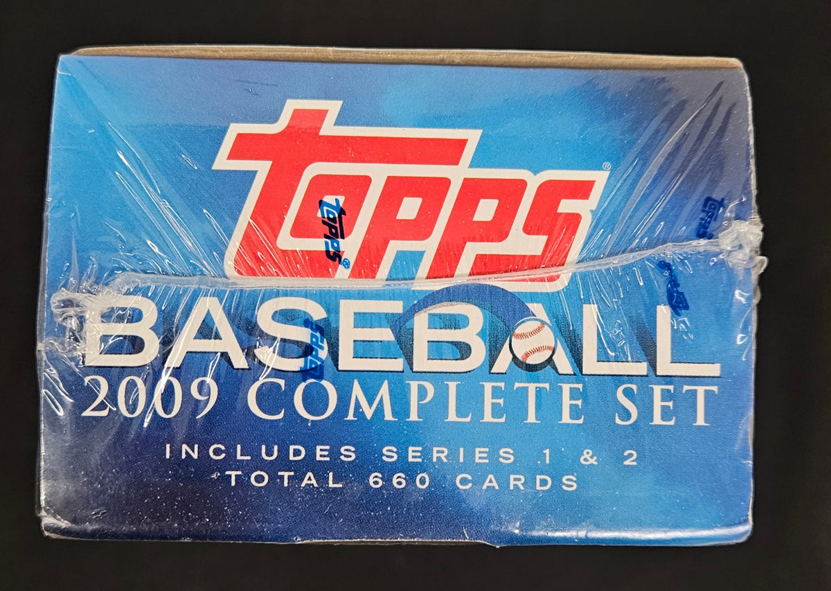 2009 Topps Series 1 & 2 W/ Cubs Pack Complete Factory Sealed Box