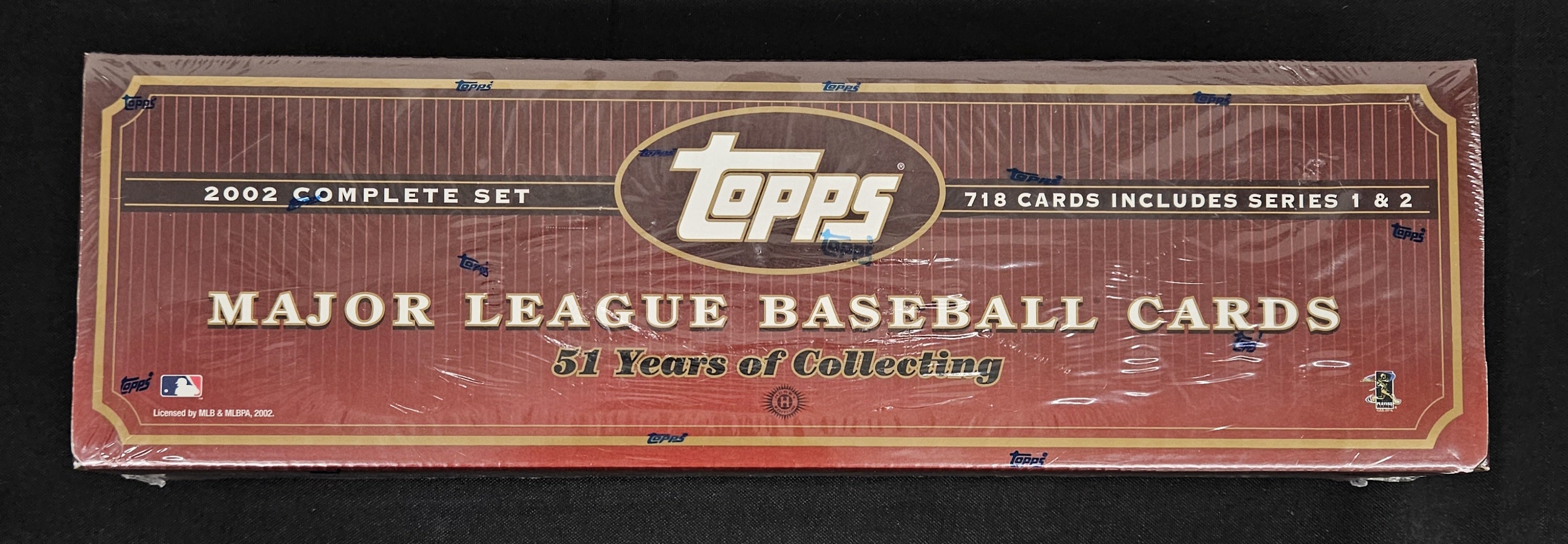 2002 Topps Series 1 & 2 Baseball Complete Set Factory Sealed