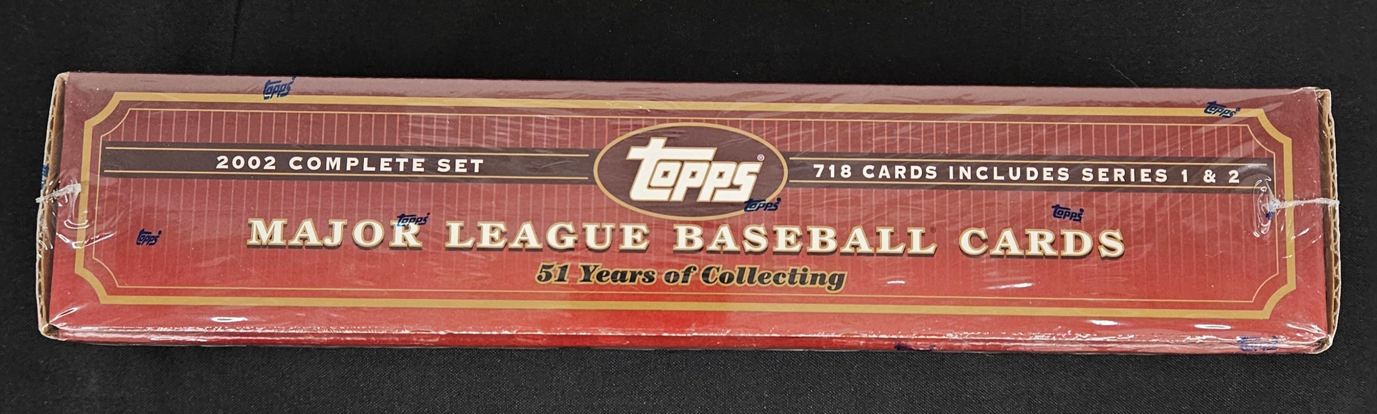 2002 Topps Series 1 & 2 Baseball Complete Set Factory Sealed