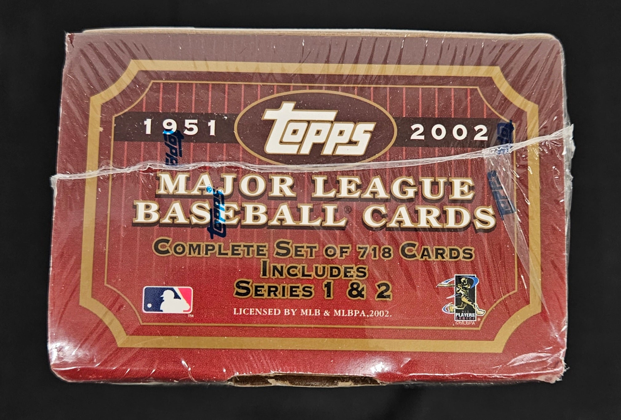 2002 Topps Series 1 & 2 Baseball Complete Set Factory Sealed