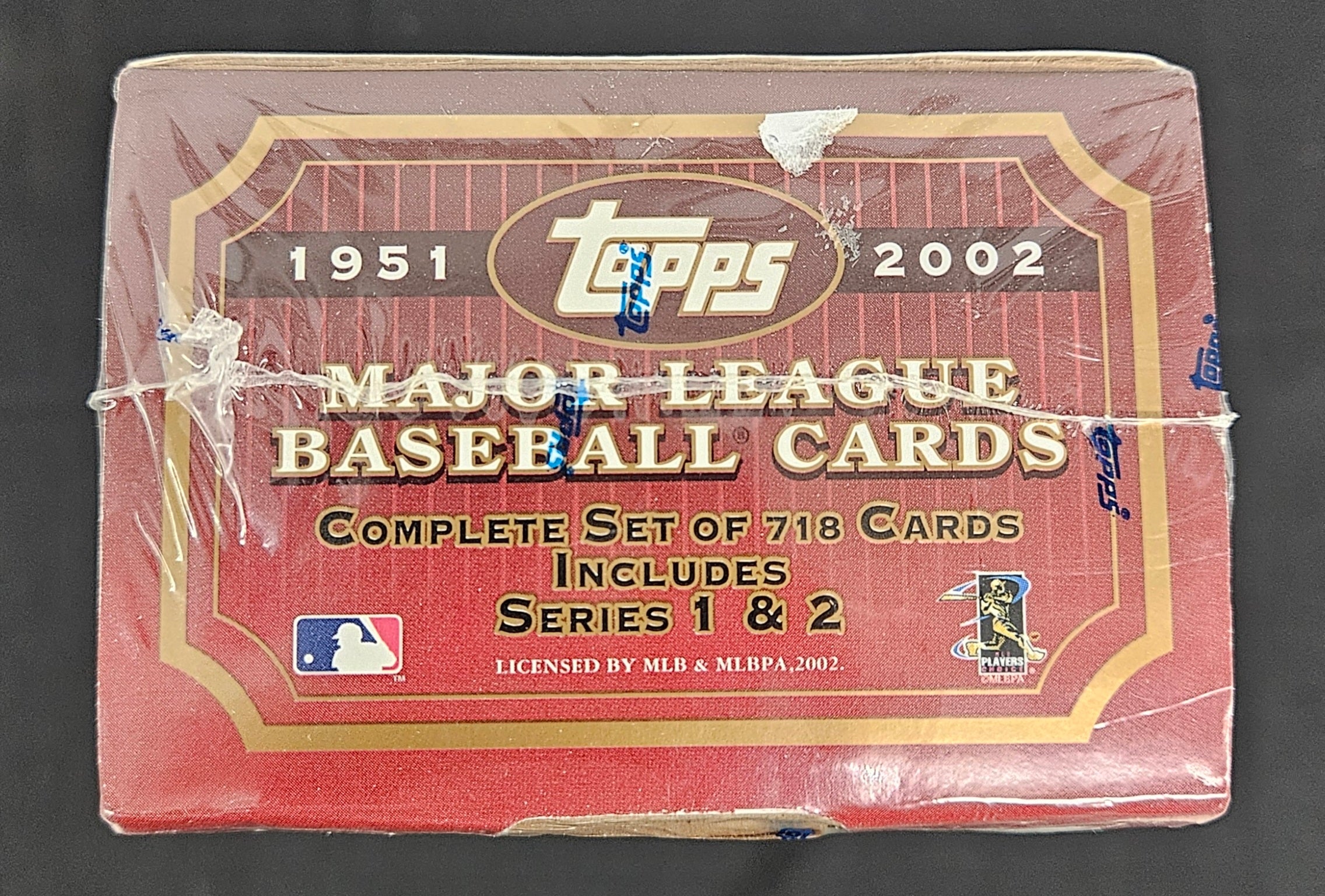 2002 Topps Series 1 & 2 Baseball Complete Set Factory Sealed