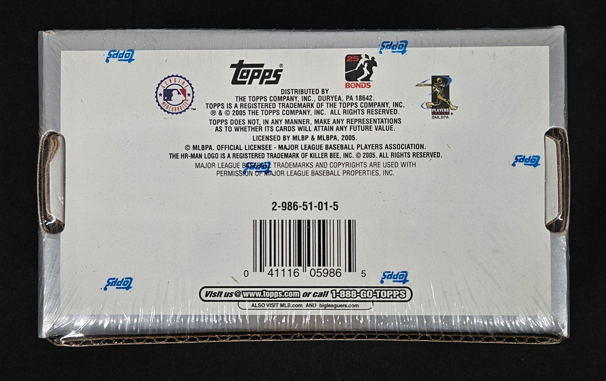 2005 Topps Update & Highlights Baseball Factory Set Sealed