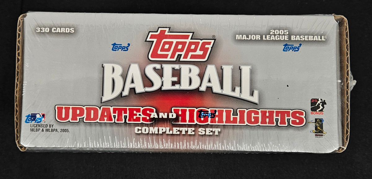 2005 Topps Update & Highlights Baseball Factory Set Sealed