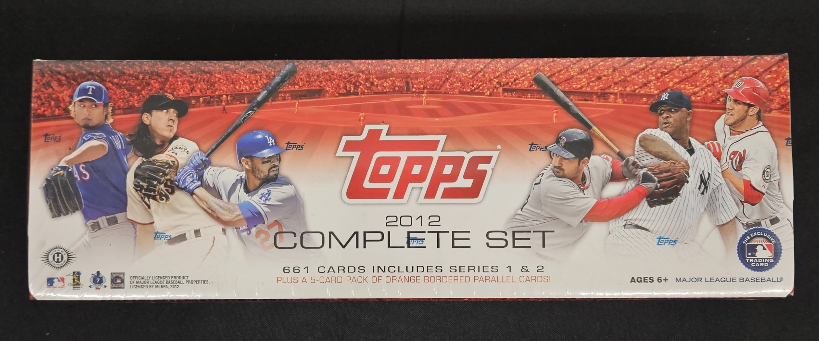 2012 Topps Series One & Two Complete Baseball Set Factory Sealed
