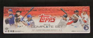 2012 Topps Series One & Two Complete Baseball Set Factory Sealed