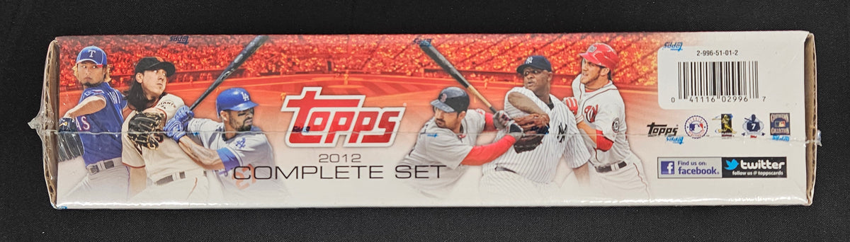 2012 Topps Series One & Two Complete Baseball Set Factory Sealed