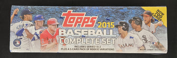 2015 Topps Series 1 & 2 Baseball Complete Set Factory Sealed