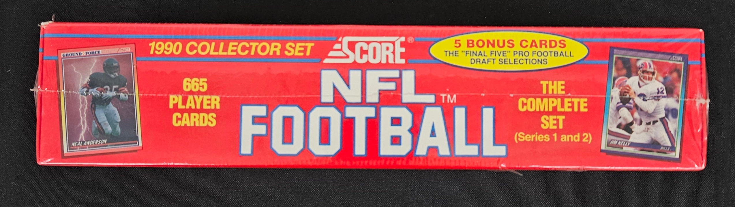 1990 Score Series 1 & 2 Football Complete Collector Set Factory Sealed