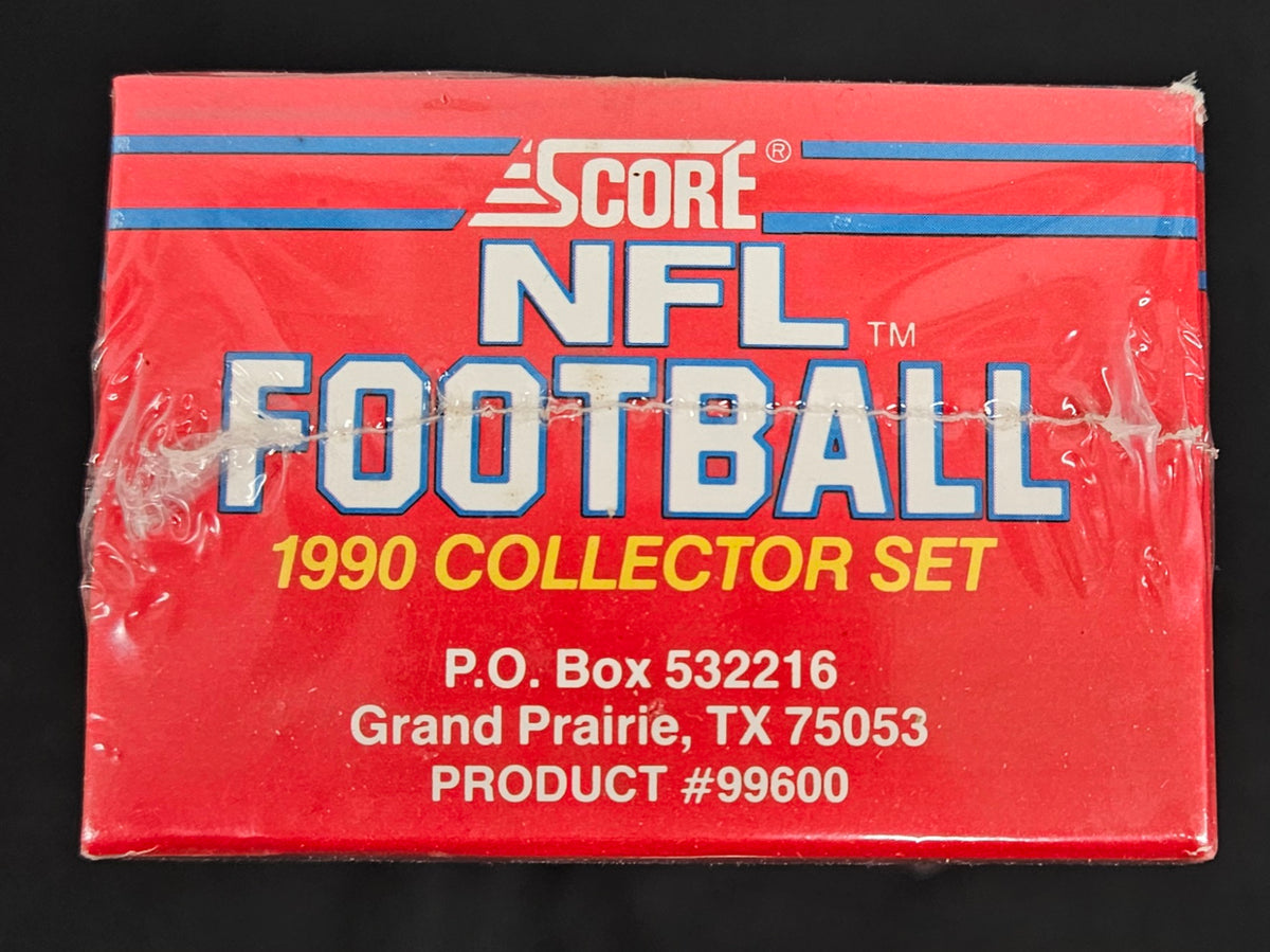 1990 Score Series 1 & 2 Football Complete Collector Set Factory Sealed