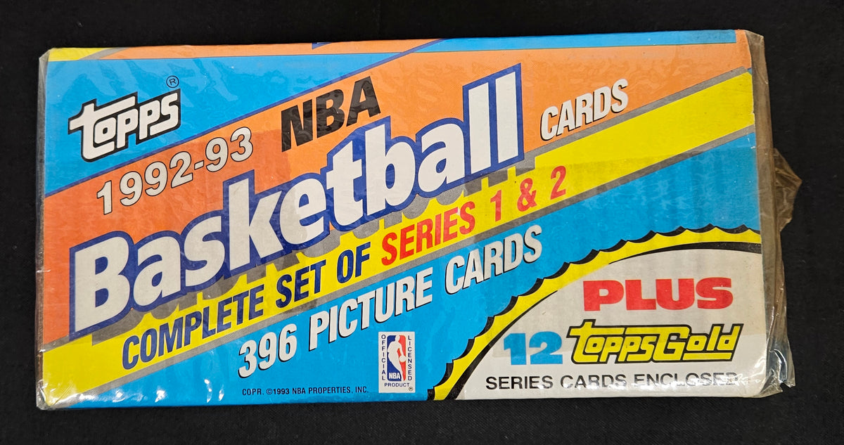 1992-93 Topps Basketball Complete Set Factory Sealed