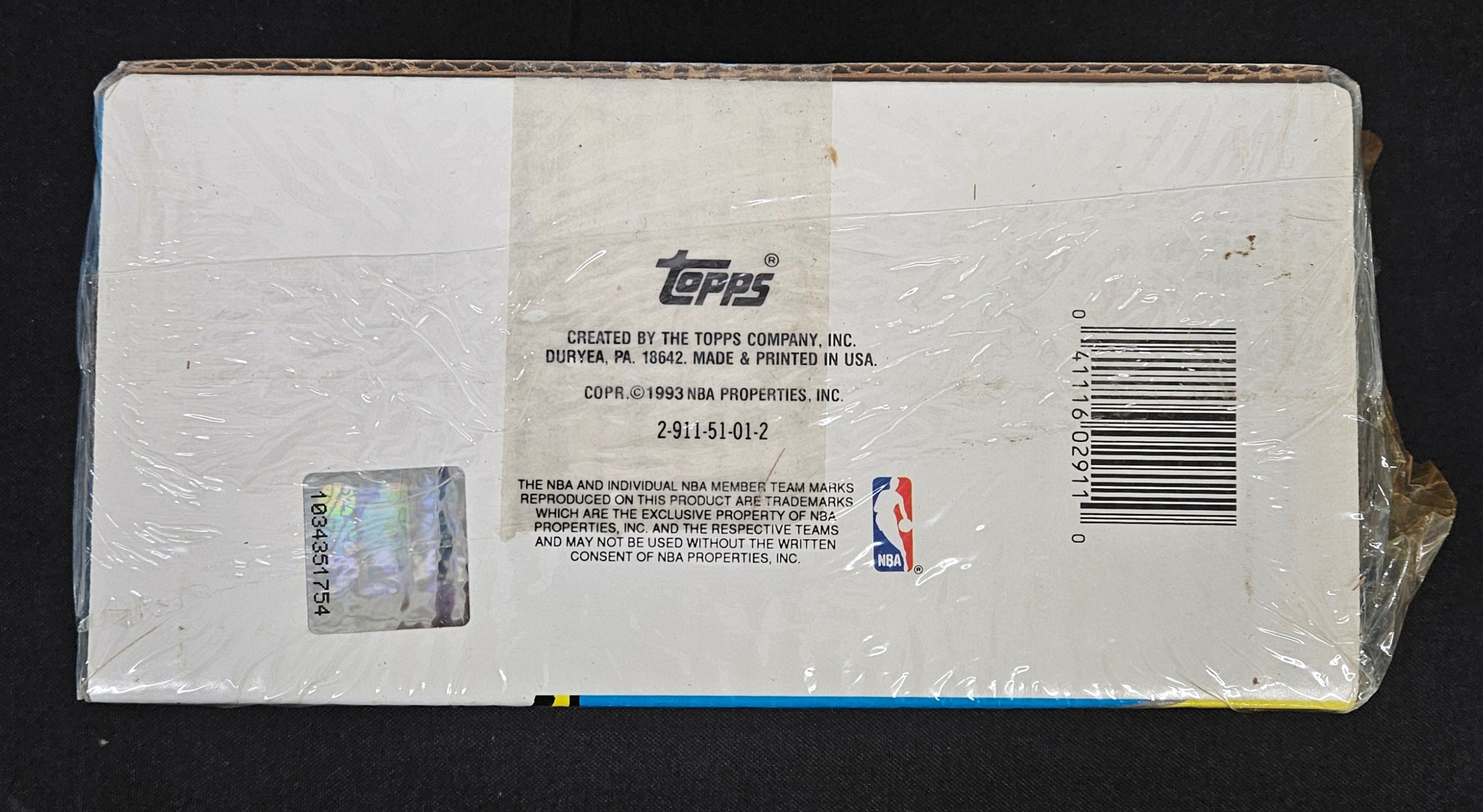 1992-93 Topps Basketball Complete Set Factory Sealed