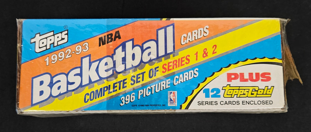 1992-93 Topps Basketball Complete Set Factory Sealed