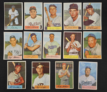 1954 Bowman Baseball Near Complete Set (197/224) VG-EX/EX Overall *Read*