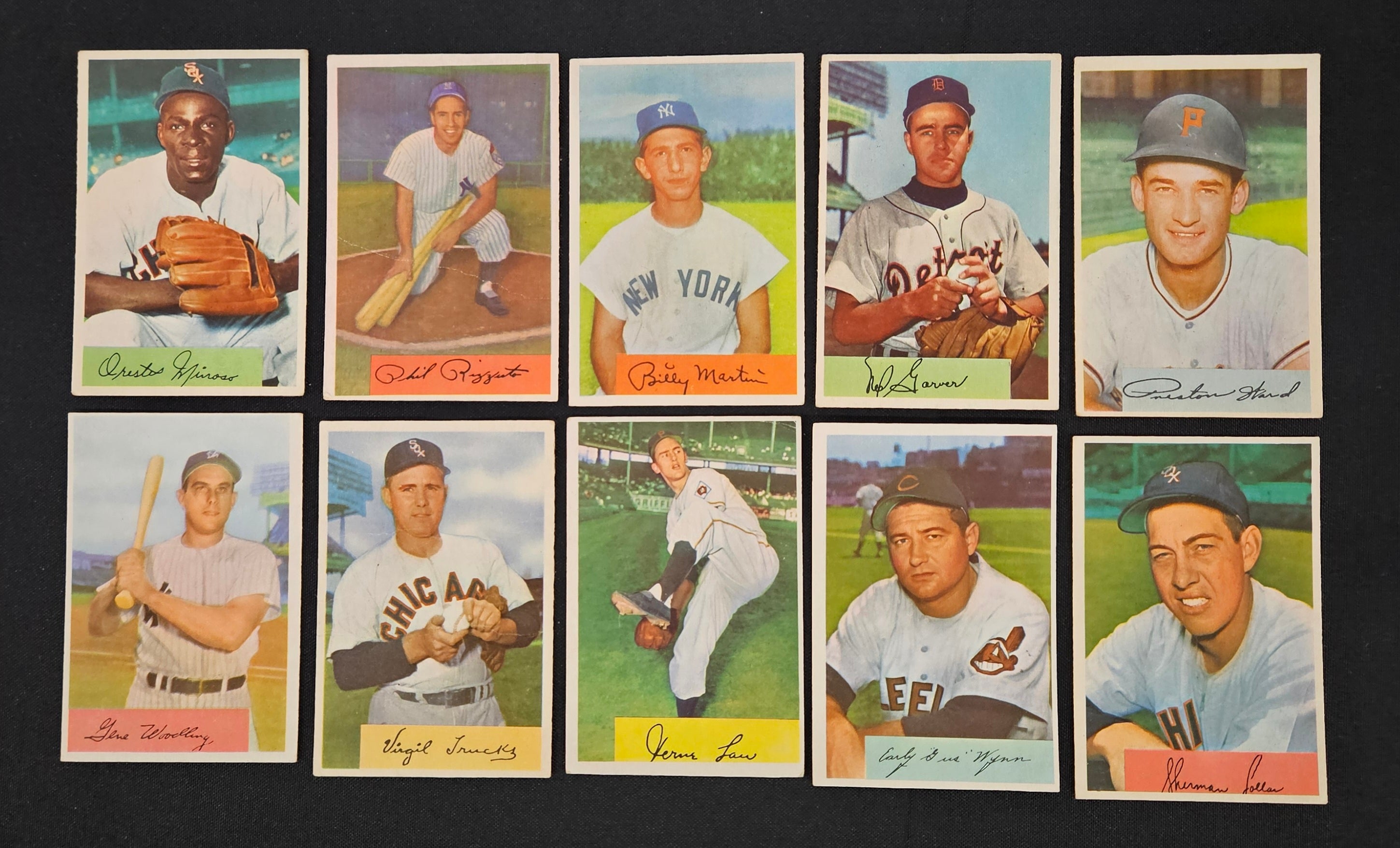 1954 Bowman Baseball Near Complete Set (197/224) VG-EX/EX Overall *Read*