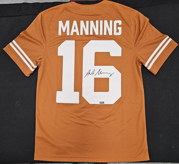 Arch Manning Signed Autographed Nike Texas Replica Jersey Panini Authentic