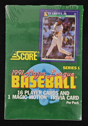 1991 Score Series 1 Baseball Wax Box Factory Sealed