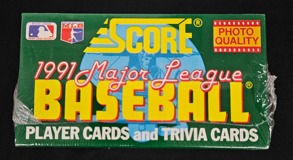 1991 Score Series 1 Baseball Wax Box Factory Sealed