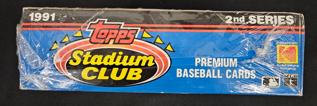 1991 Topps Stadium Club Series 2 Baseball Wax Box Sealed