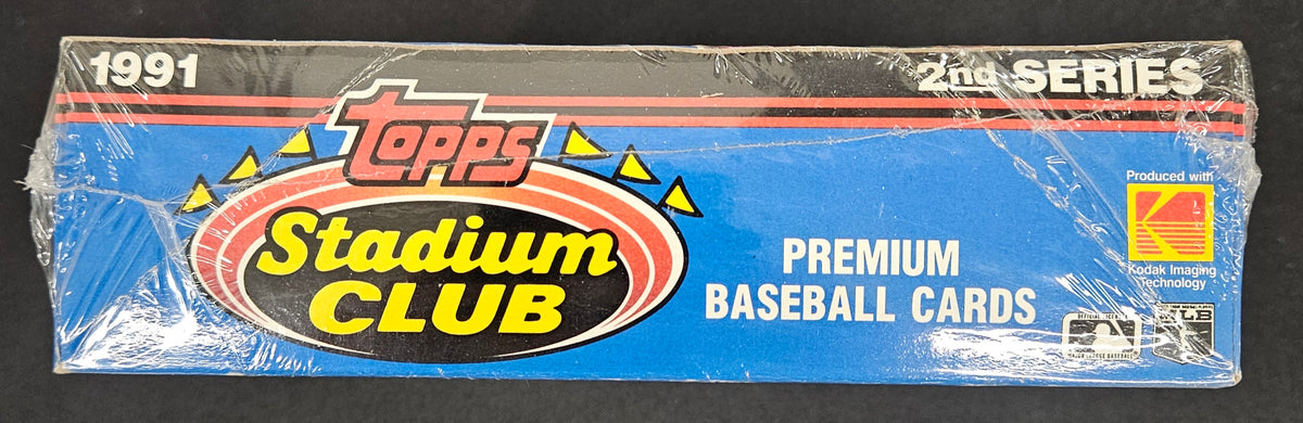 1991 Topps Stadium Club Series 2 Baseball Wax Box Sealed