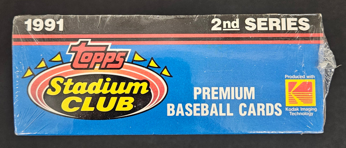 1991 Topps Stadium Club Series 2 Baseball Wax Box Sealed