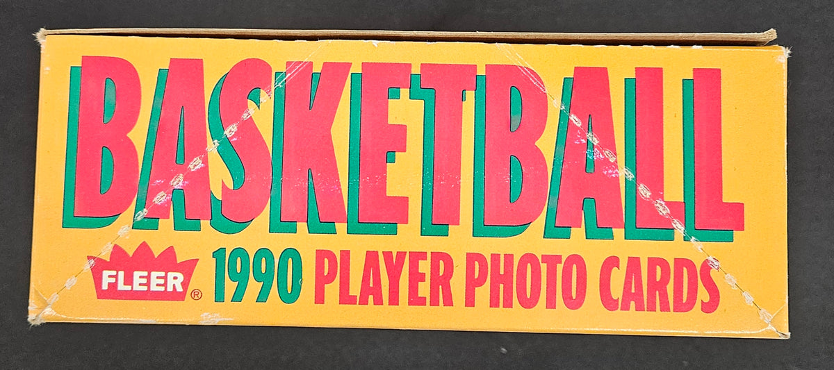 1990-91 Fleer Basketball Cello Box