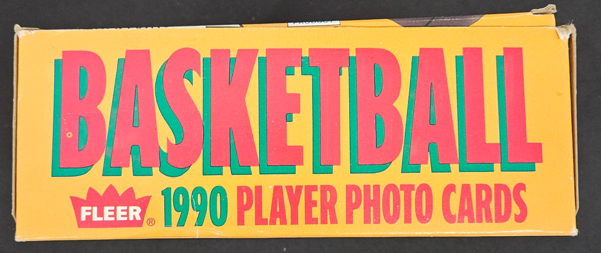 1990-91 Fleer Basketball Cello Box