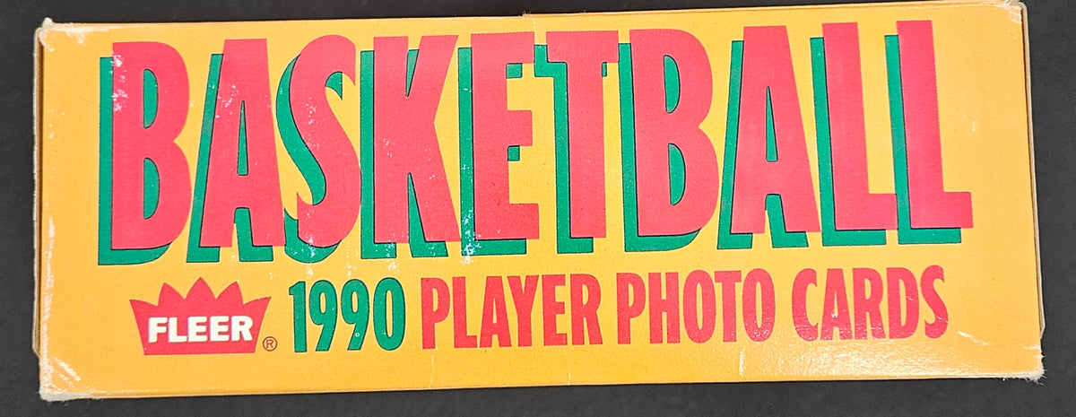 1990-91 Fleer Basketball Cello Box