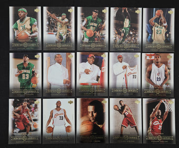 2003-04 Upper Deck LeBron James Exclusive Complete Box Set (32/32)