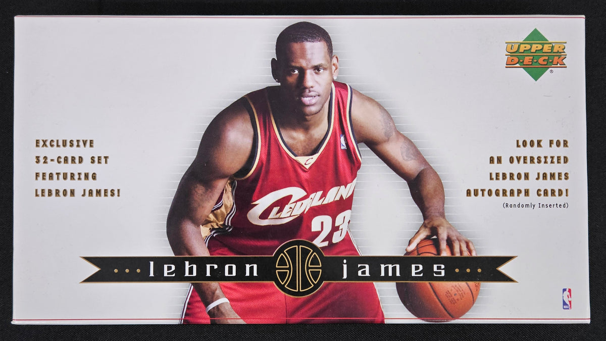2003-04 Upper Deck LeBron James Exclusive Complete Box Set (32/32)